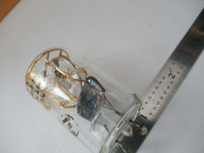 ANTIQUE RUSSIAN CRYSTAL GLASS PKG QUARTZ RARE ASSEMBLY RADIO AS PIC &F3-A-100