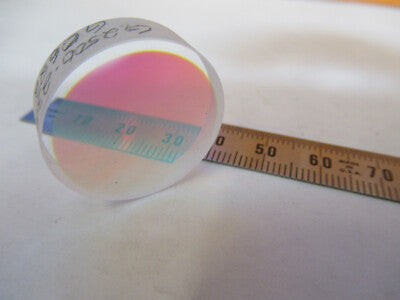 OPTICAL FLAT 532nm DICHROIC MIRROR FILTER HP OPTICS AS PICTURED hp-g2500