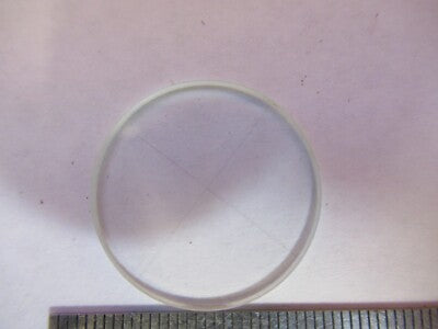 OPTICAL RETICLE GRATICULE CROSSHAIR OPTICS MICROSCOPE PART AS PICTURED &19-B-32
