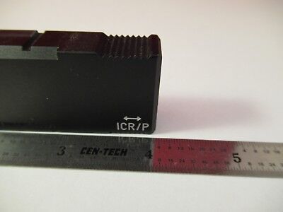 LEICA DMR GERMANY POL POLARIZER LAMBDA SLIDE MICROSCOPE PART OPTICS &5-A-80