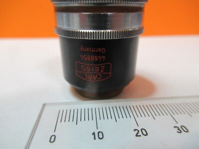 CARL ZEISS GERMANY OBJECTIVE POL 2.5X /160 MICROSCOPE PART AS PICTURED &3K-A-37