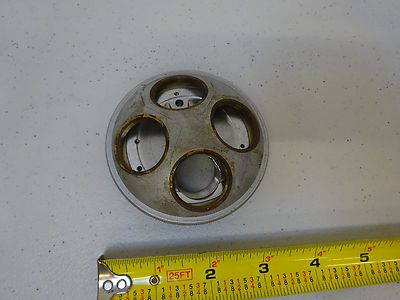 MICROSCOPE PART NOSEPIECE NIKON JAPAN WITHOUT OPTICS AS IS BIN#TA-1-4-H