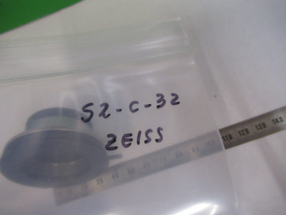 CARL ZEISS GERMANY CONDENSER + IRIS OPTICS MICROSCOPE PART AS PICTURED S2-C-32
