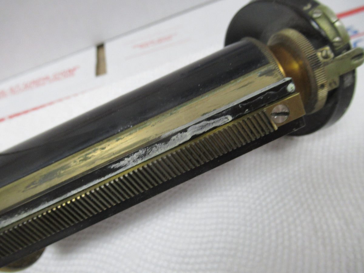 Antique Bausch & Lomb Tubus + Nosepiece Microscope Part
