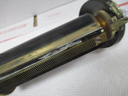 Antique Bausch & Lomb Tubus + Nosepiece Microscope Part
