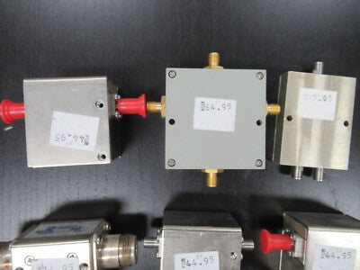 RF MICROWAVE SPLITTER CIRCULATOR ETC LOT FREQUENCY AS PICTURED &R9-A-35