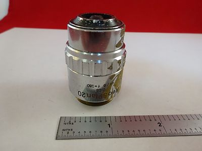 Microscope Objective Olympus Neo Plan 20X Optics AS IS