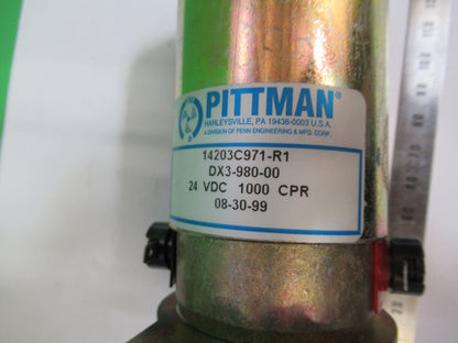 DC STEP MOTOR PITTMAN DX3-980-00 24 VDC AUTOMATION ROBOTIC AS PICTURED &83-FT-13