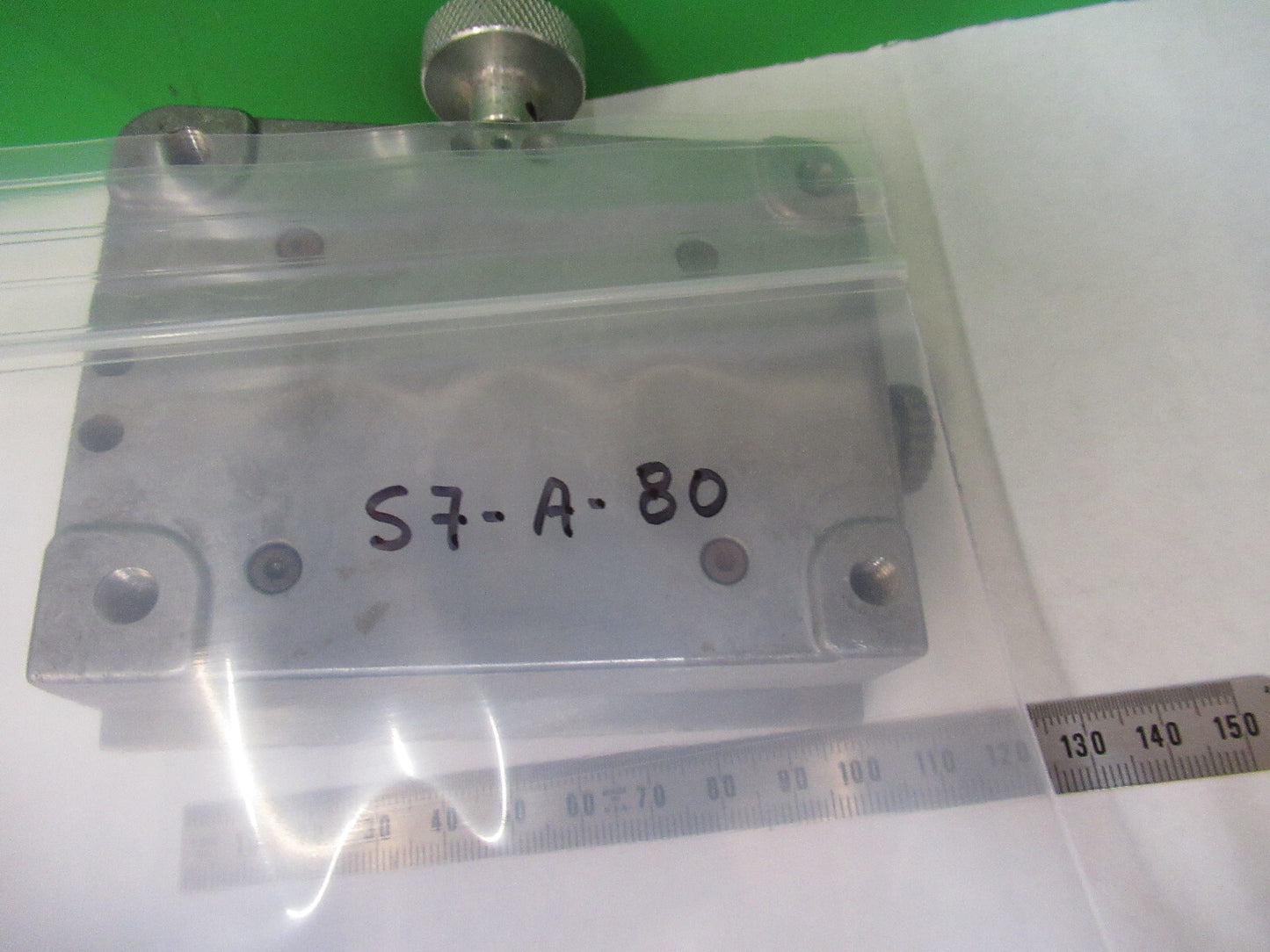 POSITIONING FIXTURE MICROMETER ALUMINUM DOVETAIL AS PICTURED S7-A-80