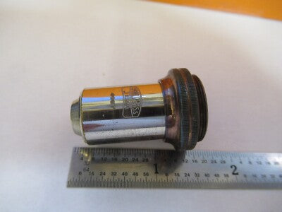 ANTIQUE CARL ZEISS 16mm /160 OBJECTIVE MICROSCOPE PART AS PICTURED &8M-A-13