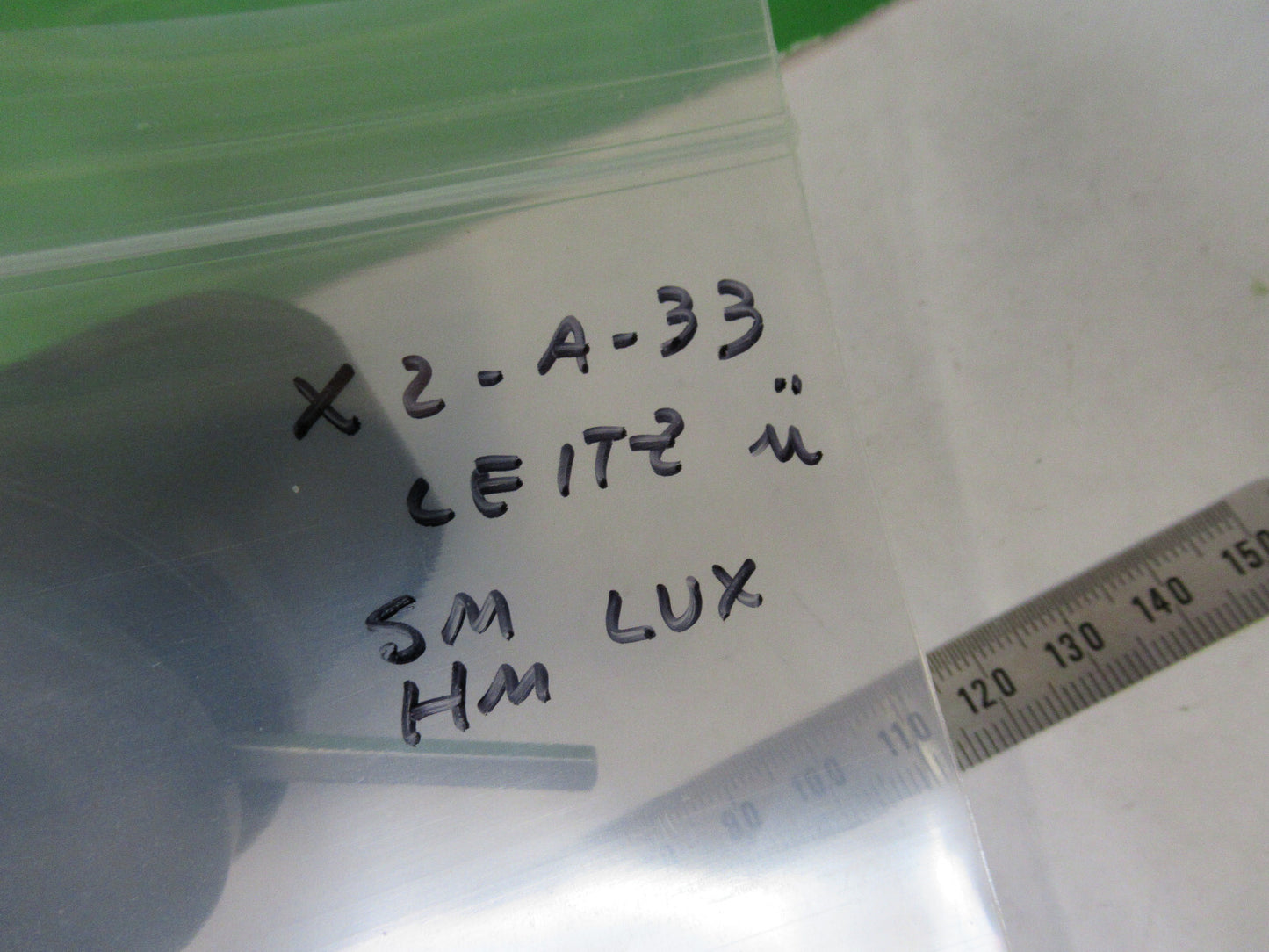 LEITZ WETZLAR GERMANY CONDENSER SM HM LUX MICROSCOPE PART AS PICTURED X2-A-33