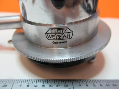 ERNST LEITZ WETZLAR GERMANY CONDENSER for MICROSCOPE AS PICTURED &16-C-16