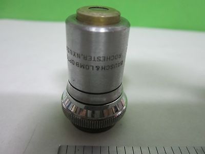 MICROSCOPE PART OBJECTIVE BAUSCH LOMB  20X OPTICS BIN#S8-13