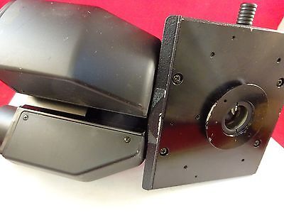 MICROSCOPE PART NIKON JAPAN TRINOCULAR HEAD OPTICS AS IS BIN#73-04