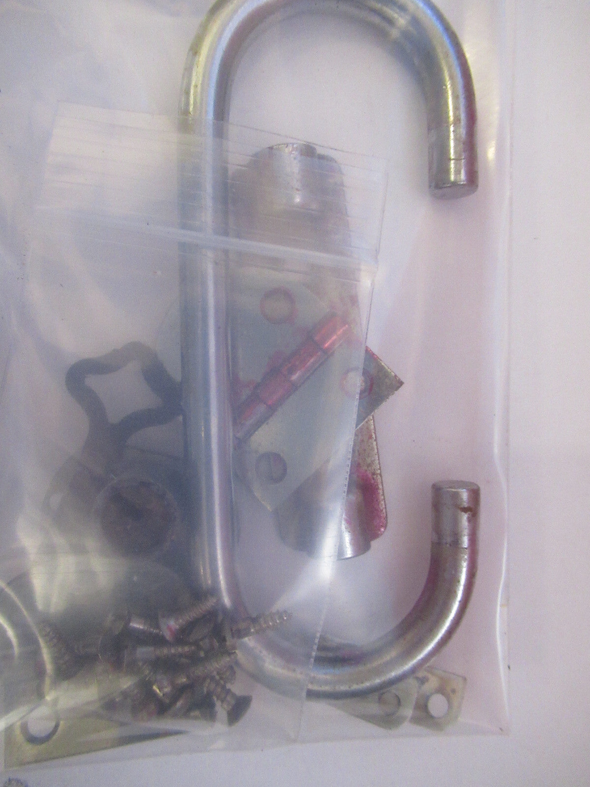 BAUSCH LOMB ANTIQUE LOCK WITHOUT KEY MICROSCOPE PART AS PICTURED Q2-106
