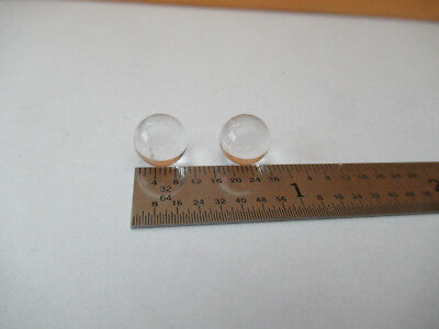 Optical Lot 2 Ea BK7 Glass Spheres Lenses Laser Pro Optics