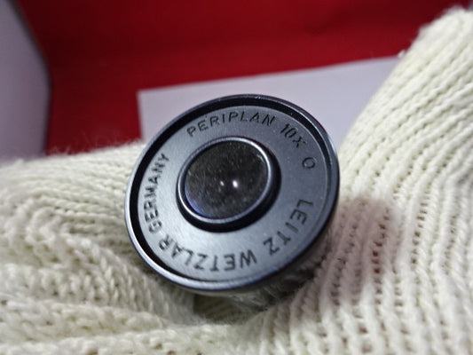 Ernst Leitz Wetzlar Germany Eyepiece PERIPlan 10X Optics Microscope Part