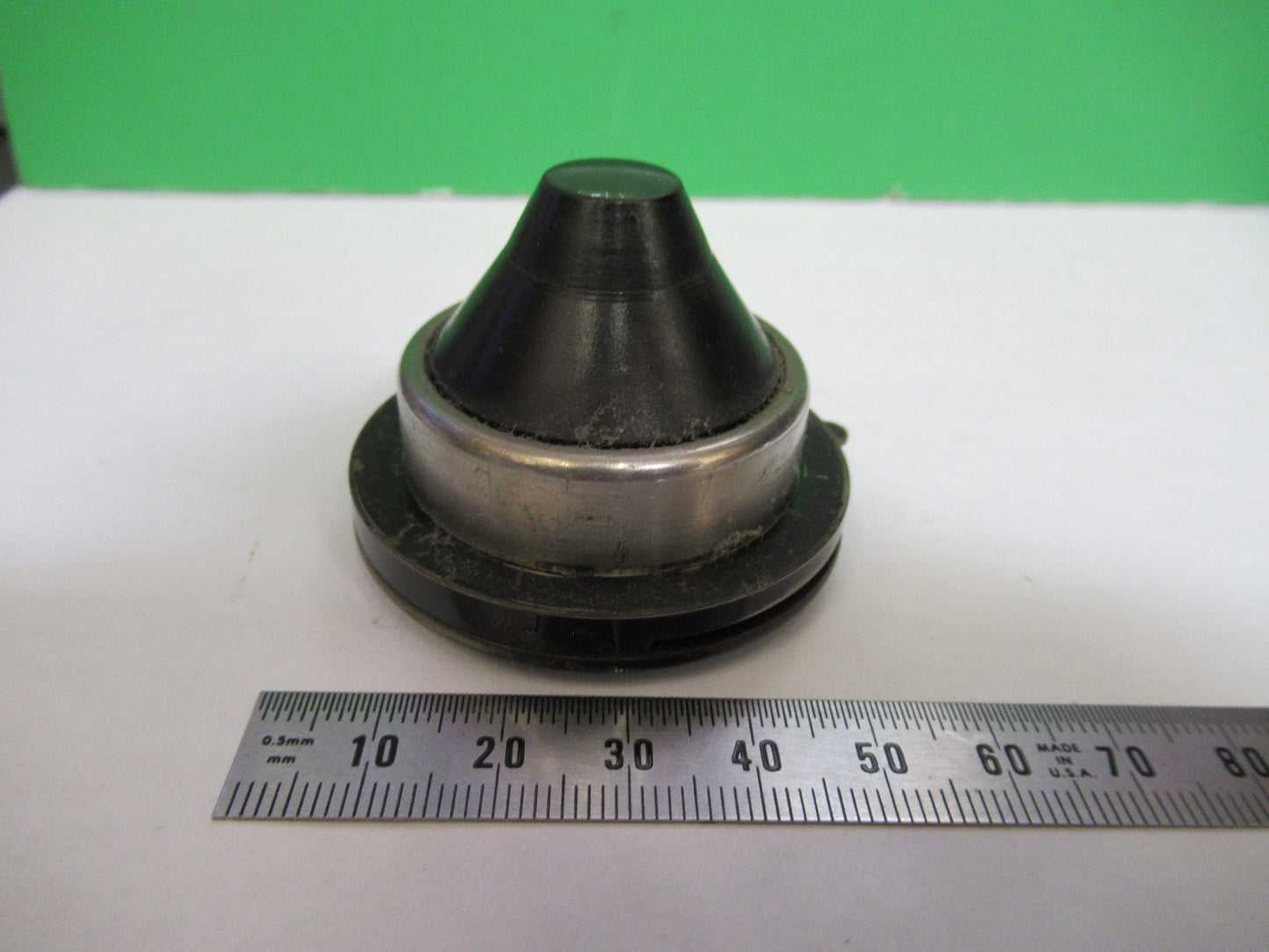 ANTIQUE AO SPENCER CONDENSER + IRIS OPTICS MICROSCOPE PART AS PICTURED T6-A-44
