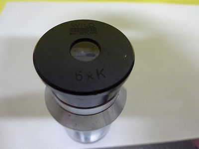 Microscope Part Eyepiece Wild Swiss 6xK Optics