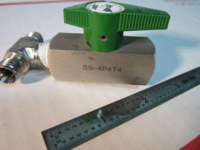 Stainless Steel Valve Nupro Swagelok SS-4P4T4