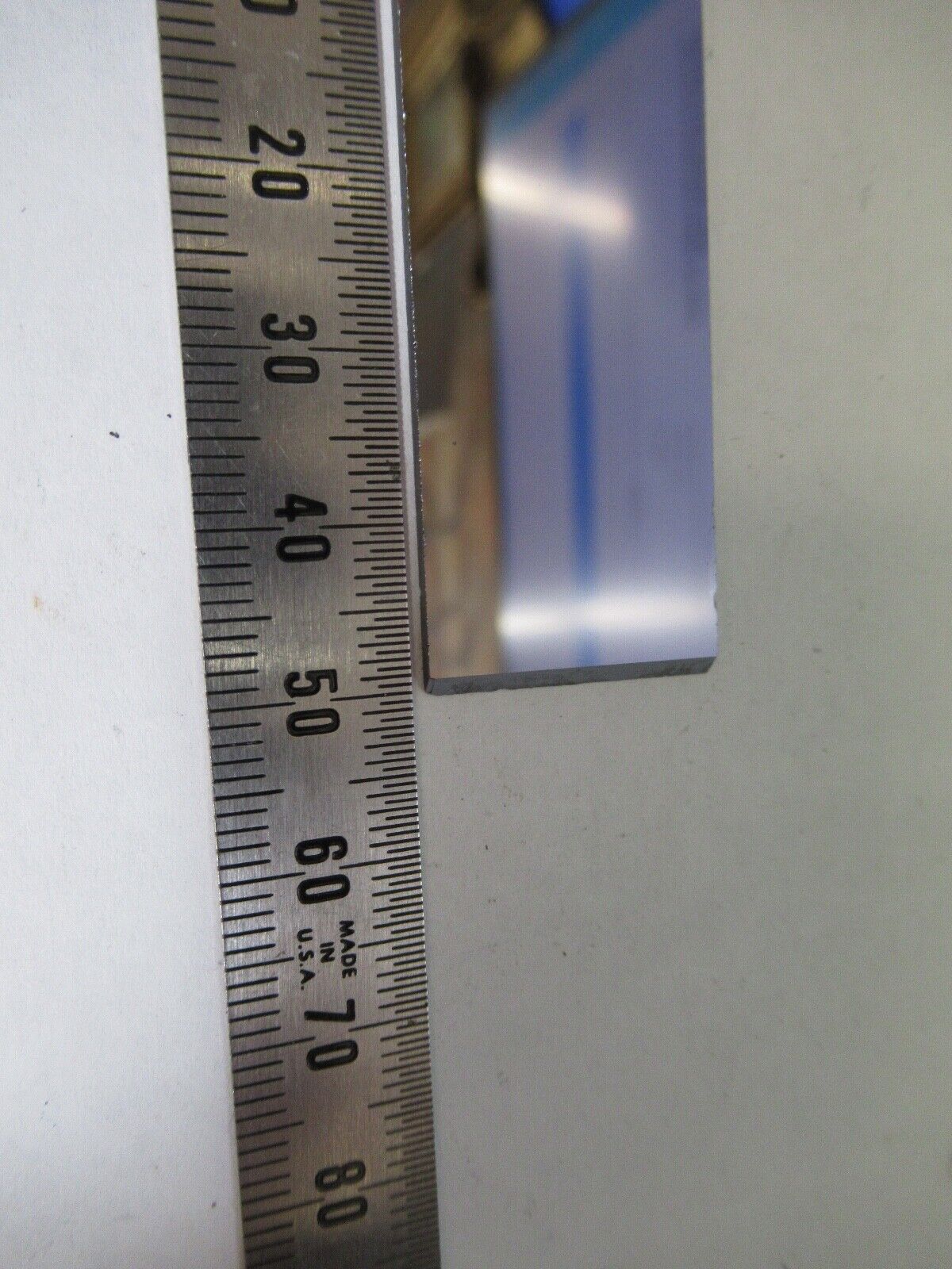 SLAB SILICON ELEMENT SINGLE CRYSTAL THICK WAFER RARE AS PICTURED G3-FT-90