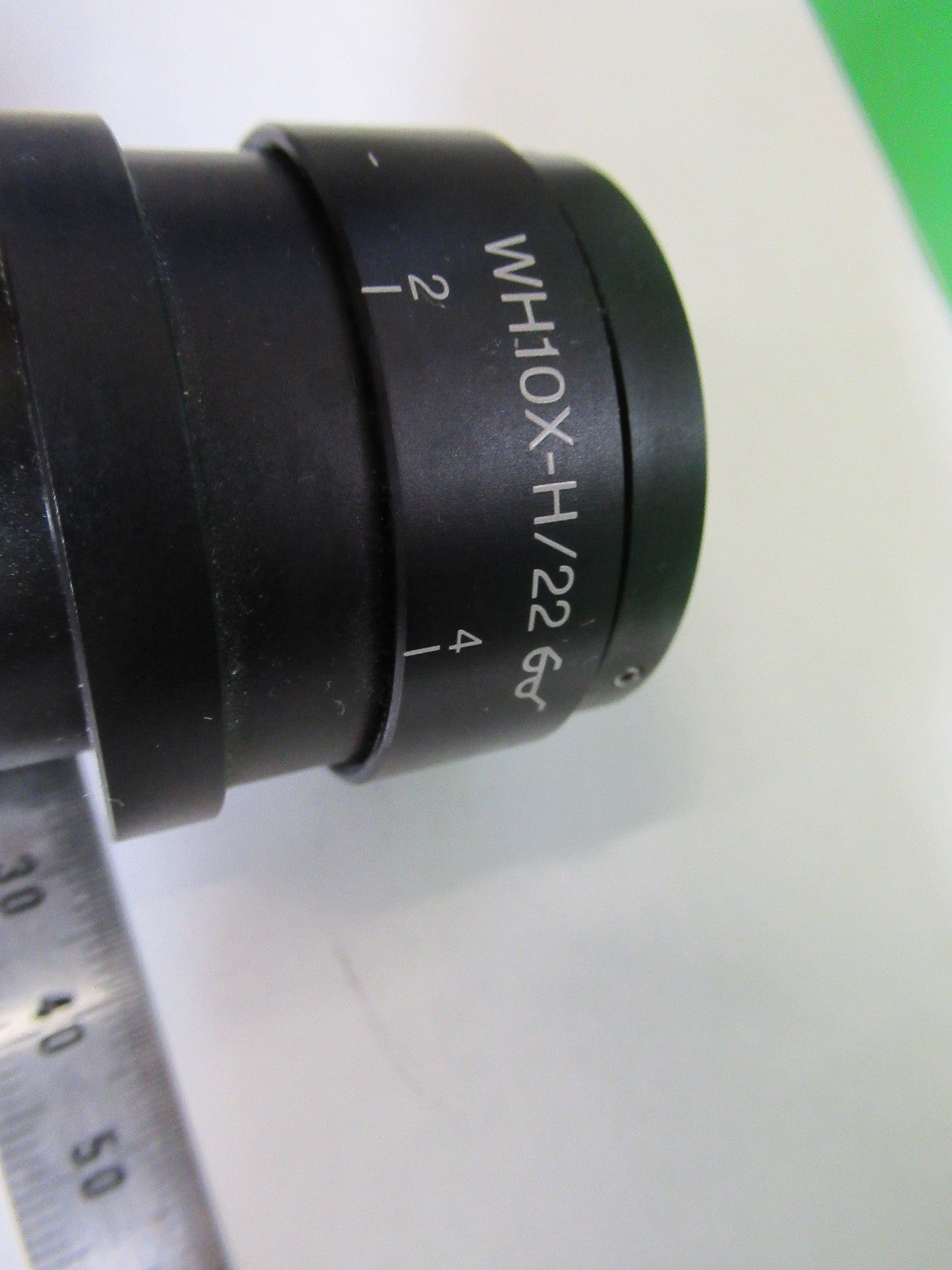 OLYMPUS JAPAN EYEPIECE OCULAR WH10X-H/22  MICROSCOPE PART AS PICTURED T4-A-19