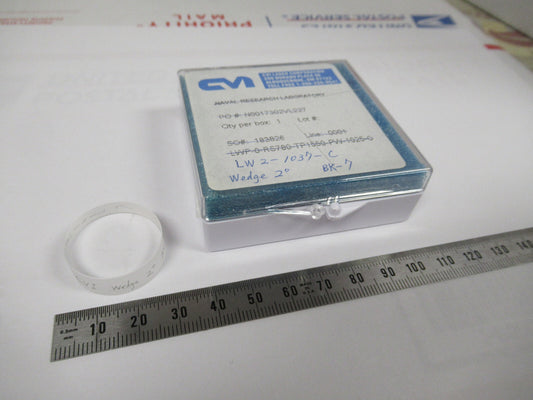 Optical BK7 Glass Wedge Cvi Optics