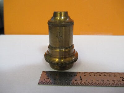 Antique Gundlach Rochester Objective 1/2 Microscope Part