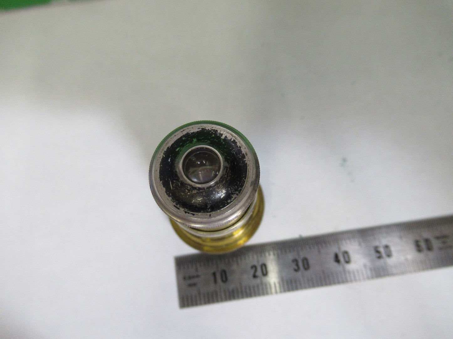 ANTIQUE BRASS BECK UK OBJECTIVE LENS MICROSCOPE PART AS PICTURED X3-B-18