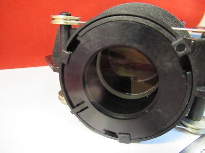LEICA LEITZ DMRB IRIS FILTER ILLUM ASSEMBLY MICROSCOPE PART AS PICTURED #10-A-99
