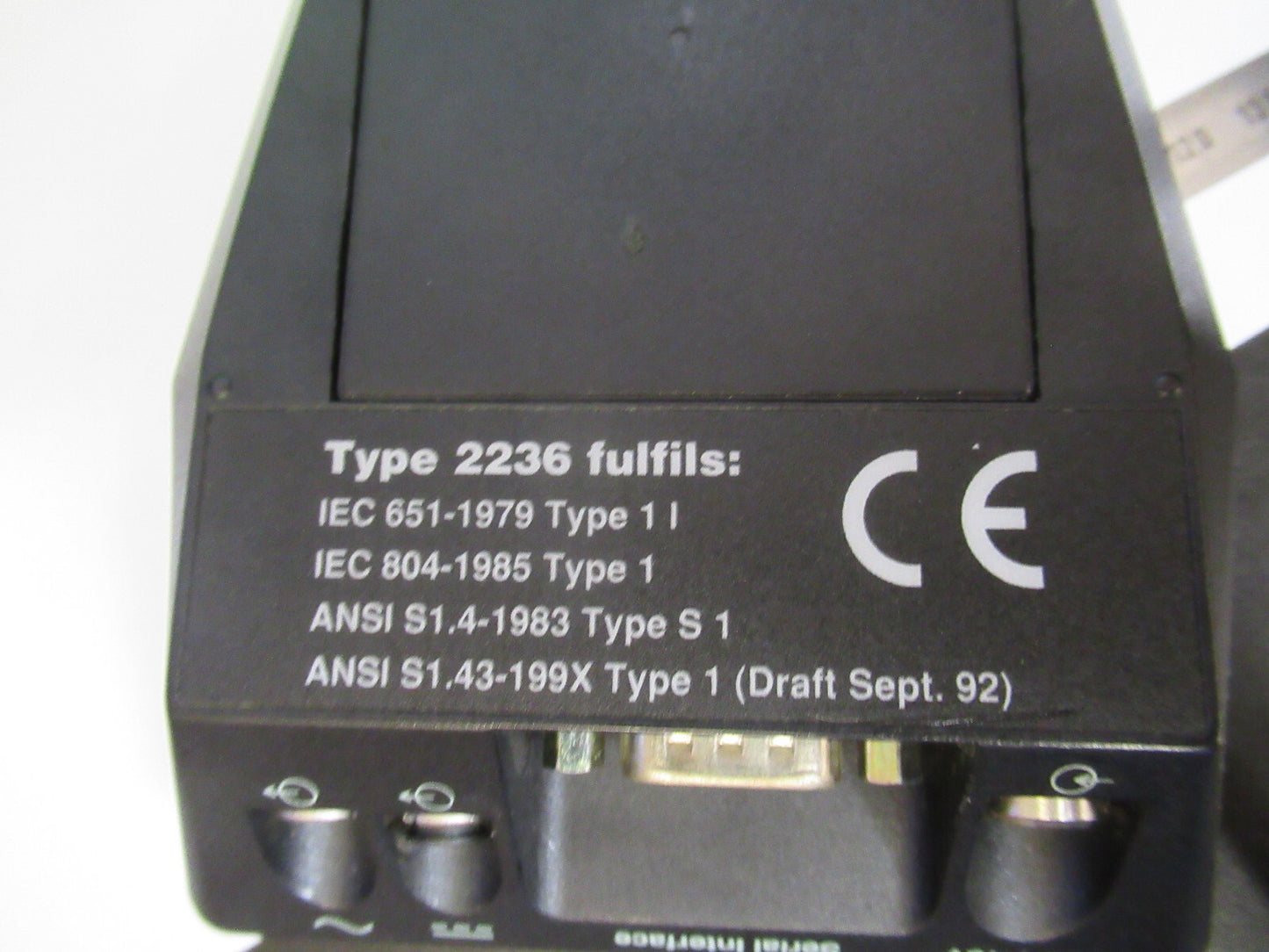 Brüel & Kjær Denmark 2236 Professional Sound Level Meter