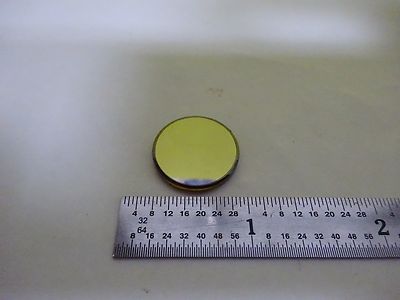 FOR PARTS ZnSe COATED LENS [SCRATCHED] INFRARED LASER OPTICS AS IS BIN#4V-FL-28