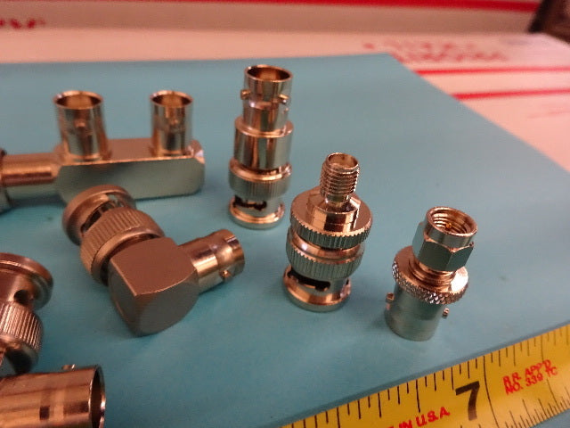 Lot BNC Connector Adapters RF Microwave Frequency