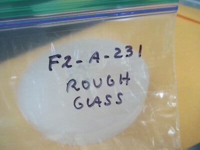 OPTISCH RIESIGES, ROHES, UNFERTIGES GLAS, KONVEXE KONKAVE OPTIK WIE ABGEBILDET &amp;F2-A-231 