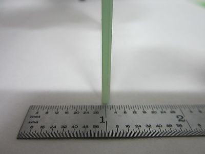 Microscope Part Vintage Glass Specimen Stage Table [chipped]
