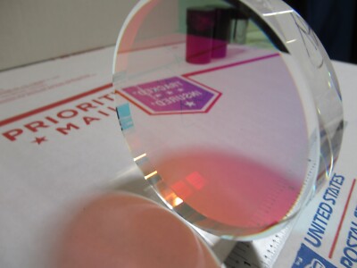Optical Flat Coated Beam Splitter Fused silica 1/20 Wave Optics AS Pic