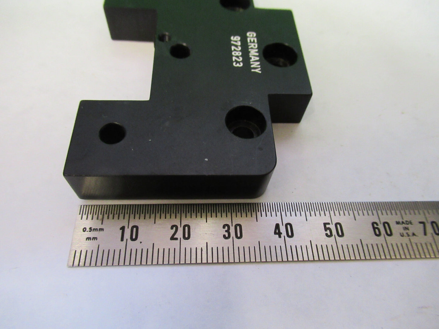 LEITZ WETZLAR GERMANY SPACER ADAPTER STAGE MICROSCOPE PART AS PICTURED X2-A-23