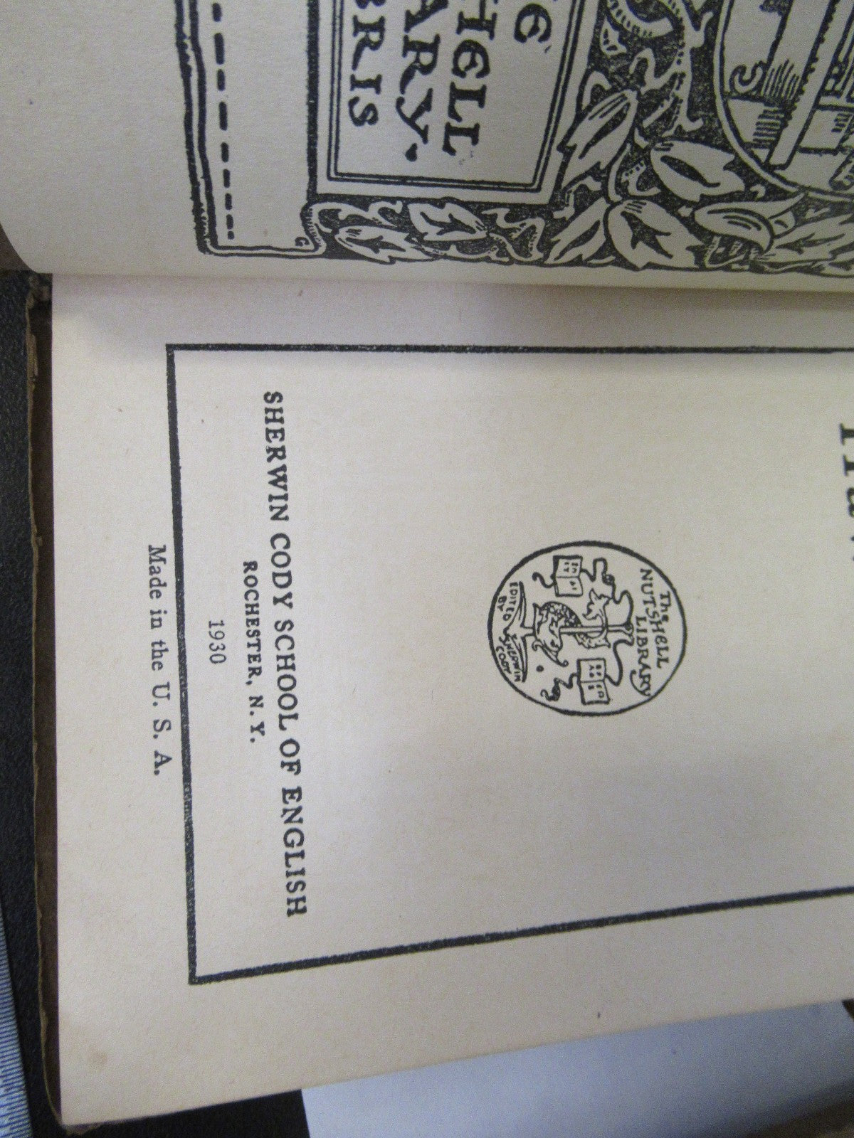 COLLECTABLE  OLD BOOKLETS 1930 circa An evening with Lincoln AS PICTURED T3-C-11