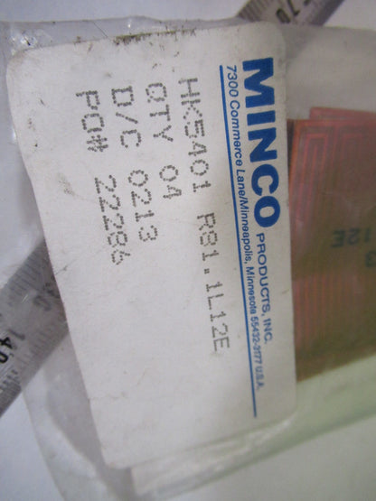 MINCO FLAT FLEXIBLE HEATING STRIPS LOT  AS PICTURED V1-A-42