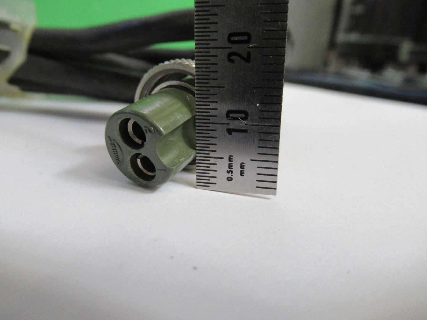 ZEISS GERMANY CABLE BULB HOLDER ILLUMINATOR MICROSCOPE AS PICTURED X4-A-61