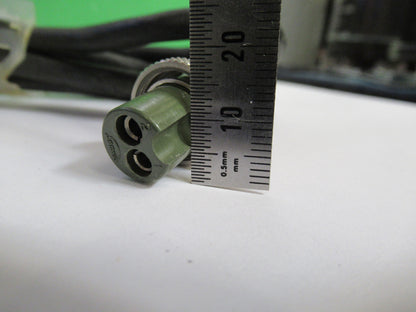 ZEISS GERMANY CABLE BULB HOLDER ILLUMINATOR MICROSCOPE AS PICTURED X4-A-61