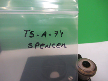 SPENCER AO ANTIQUE STAGE TABLE OLD MICROSCOPE PART AS PICTURED T5-A-74