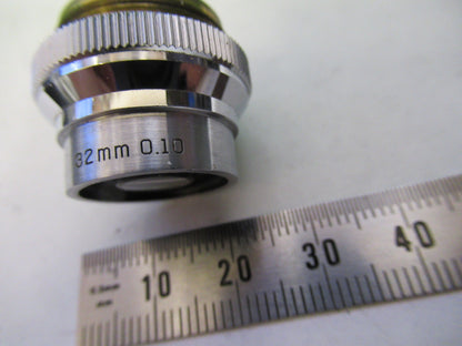 BAUSCH LOMB 32mm OBJECTIVE LENS MICROSCOPE PART AS PICTURED X9-B-69