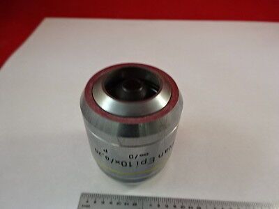 MIKROSKOP POLYVAR REICHERT LEICA OBJEKTIV EPI PLAN 10X POL AS IS BIN#C5-H-05