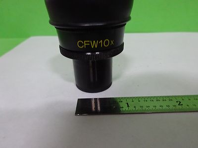 MICROSCOPE PART EYEPIECE NIKON JAPAN CFW10X OPTICS AS IS V7-20