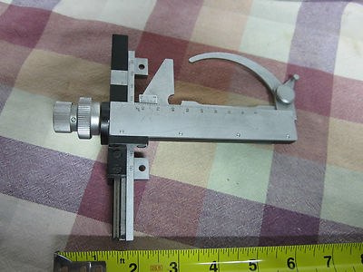 Ernst Leitz Wetzlar Germany Microscope Stage Micrometer Vintage Slide Optics
