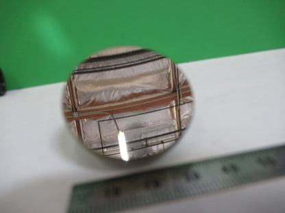 OLYMPUS JAPAN CONCAVE some scratches MIRROR MICROSCOPE PART AS PICTURED T4-A-36