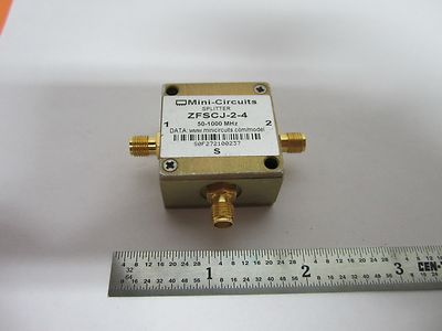 MINI CIRCUITS SPLITTER ZFSCJ-2-4 RF MICROWAVE FREQUENCY  BIN#1E-P-5