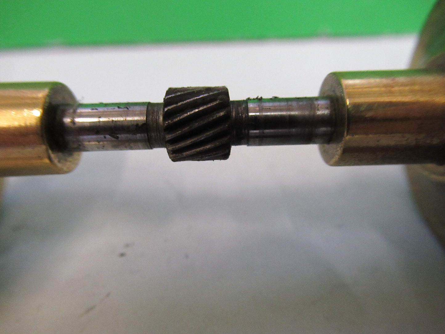 BRASS SPENCER ANTIQUE SET KNOBS GEAR MICROSCOPE PART AS PICTURED G8-A-19