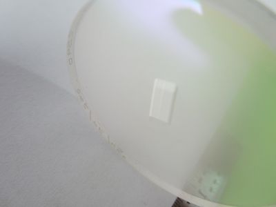 Rare Optical Filter Lens + Slot in Middle Laser Optics